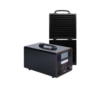 Générateur d'énergie solaire d'urgence Sysrem à batterie portable 1000W pour le camping en plein air, source d'alimentation durable et mobile - Product Image 1
