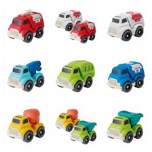Ensemble <span class=keywords><strong>de</strong></span> Jouets <span class=keywords><strong>de</strong></span> Camions <span class=keywords><strong>de</strong></span> <span class=keywords><strong>Pompiers</strong></span> en Plastique en Paille <span class=keywords><strong>de</strong></span> Blé pour Enfants Garçons Filles Tout-Petits, Cadeau d'Anniversaire - Product Image 3