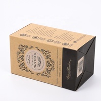 Vente flash - Boîte d'emballage pour tasse à café en carton kraft pliable à 3 couches, personnalisée, gaufrée, recyclable, légère