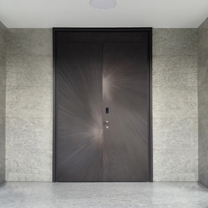 <span class=keywords><strong>Porte</strong></span> de sécurité <span class=keywords><strong>blindée</strong></span> de luxe moderne <span class=keywords><strong>avec</strong></span> serrure intelligente à <span class=keywords><strong>empreinte</strong></span> <span class=keywords><strong>digitale</strong></span> et âme insonorisée pour entrée principale - Product Image 6