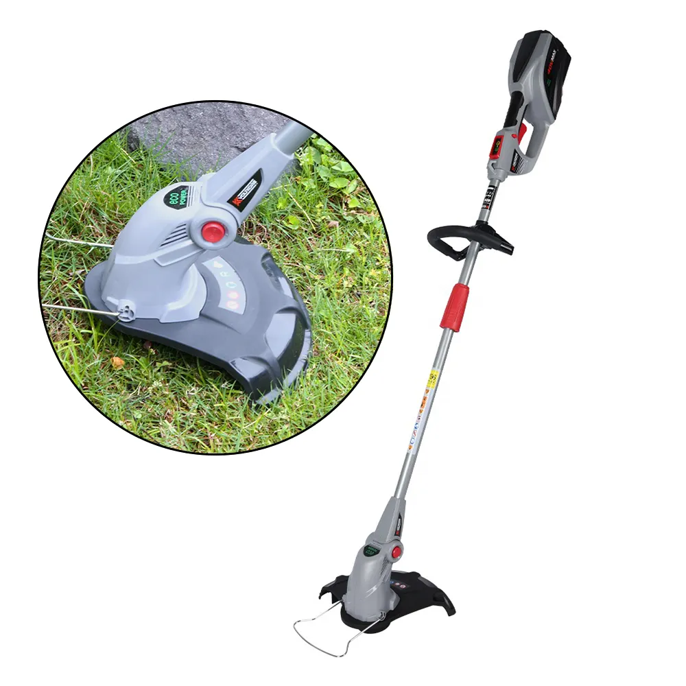 Vertak 40V cordless garden tools grass line cutter variable speed battery powered grass cutter