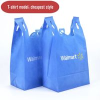 Sac de courses pliable robuste personnalisé, sac de supermarché, sac de cuisine, sacs d'épicerie réutilisables en PP laminé non tissé