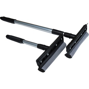 Double-Sided Aluminum Handle Car <b>Window</b> <b>Scraper</b> Telescopic Long Reach Glass Cleaner For Vehicle Windshield Cleaning - Product Image 4