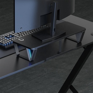 STB32-01 chơi game màn hình Riser với Infinity gương chiếu sáng LED RGB Màn hình máy tính đứng - Product Image 2