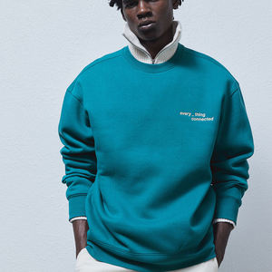 Buena calidad sudaderas con capucha de gran tamaño para hombre en blanco liso a granel invierno hombre sudadera pulóver sudaderas con capucha para hombre transpirable y duradero - Product Image 3