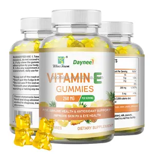 Suplementos dietéticos de vitamina E Daynee, colágeno vegano, cuidado de los ojos, gomitas blanqueadoras de la piel para cápsulas de glutationes de vitamina - Product Image 1
