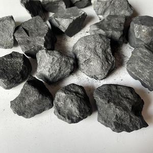 Bloques y Cubos de Piedras Curativas de Shungita Sin Pulir al por Mayor, Trozos Crudos para Decoración del Hogar - Product Image 3