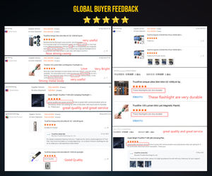 Linterna <span class=keywords><strong>Frontal</strong></span> Recargable LED TrustFire MC18, Potente, 1200Lm, Magnética, de Bolsillo, con Batería 18650 - Product Image 6