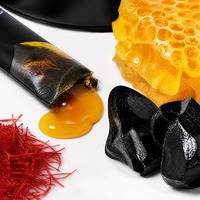 Palitos de Miel de Shilajit del Himalaya con Azafrán Manuka, Más de 85 Minerales Traza, Suplemento de Ácido Fúlvico, Venta al por Mayor, a Granel, OEM, Marca Privada