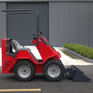Free Shipping Small <b>Cheap</b> Skid Steer With <b>Bucket</b> Different Skidsteer Bagger Mini Free Shipping HONGSHAN 1ton 1000kg Mini Skid St - Product Image 4