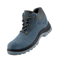 Chaussures de sécurité industrielle Bottes de protection imperméables à l'huile à bout en acier anti-impact pour hommes pour l'hiver dans le secteur de la construction