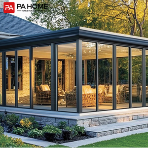 <span class=keywords><strong>บ้าน</strong></span>สำเร็จรูปดีไซน์ทันสมัย PA เฟอร์นิเจอ<span class=keywords><strong>ร์</strong></span>สว<span class=keywords><strong>น</strong></span> ห้องกระจกนิรภัยสีเขียว ห้องกระจกอลูมิเนียม - Product Image 1