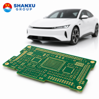 Server AI PCB Kosong 8-Layer FR-4 Kecepatan Tinggi HDI Kehilangan Sinyal Rendah Komputasi ENIG OSP INVERTER Flex FPC