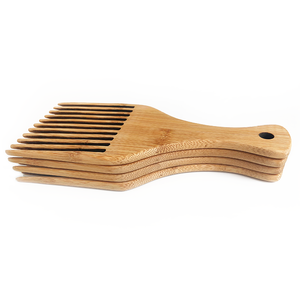 Vente en gros label privé peigne lisseur pour <span class=keywords><strong>barbe</strong></span> en bois pic <span class=keywords><strong>afro</strong></span> bambou <span class=keywords><strong>brosse</strong></span> en bois personnalisée <span class=keywords><strong>brosse</strong></span> technique en bois 3 cm 1000 - Product Image 2