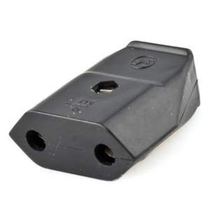Câble noir de 10 A, 4,8 mm, idéal pour les connexions électriques et l'utilisation dans les projets d'automatisation. - Product Image 1