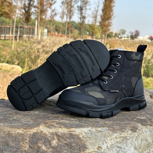 Botas de Nieve de Camuflaje para Hombre, con Tacón Medio, Impermeables, Cálidas, para Invierno y Uso en Exteriores - Product Image 1