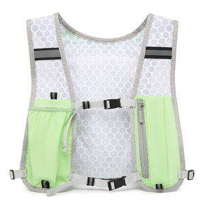 Chaleco de Hidratación Deportivo de Poliéster para Correr, Maratón, Senderismo, Color Negro, Gris, Azul, Verde, para Hombre - Product Image 2