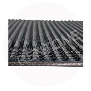 Özelleştirilmiş siyah kayak antiskid nr/nbr ep150 ep200 ep1200 kauçuk kavrama yüz/kaplamalı kumaş kaba üst konveyör bant - Product Image 5