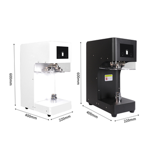 Magasin de thé au lait 110V/220V automatique Portable animal de compagnie peut Machine à sceller gâteau boisson gazeuse bouteilles en plastique en aluminium peut Machine de fermeture - Product Image 6