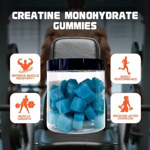 Vente en gros Propre marque 5000 mg de créatine monohydrate de protéine Bonbons mous Supplément pré-exercice pour la nutrition sportive - Product Image 3