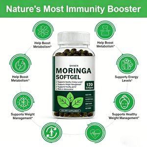 Capsule di Olio di Semi di Moringa a Marchio Privato, Integratori Dimagranti, Softgel di Moringa per Supporto Immunitario, Antiossidante ed Energizzante - Product Image 3