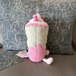 Jc Products in Stock Nuovo Peluche Sfera di Cristallo British Pink Latte Hot Pot Wish Envelope Regalo Comfort - Product Image 3