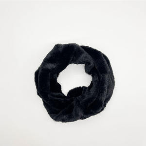 Allch Accessoires de mode pour femmes Pure Color Plain Warm <span class=keywords><strong>Snood</strong></span> Luxury Winter Fake Fur Neck Warmer <span class=keywords><strong>Snood</strong></span> Face Mask - Product Image 2