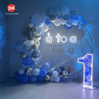 Fournitures de grande fête d'anniversaire personnalisées 3ft 4ft 5ft 6ft LED Neon Numbers Birthday Neon Signs for 15th 21st 30th Birthday Decoration