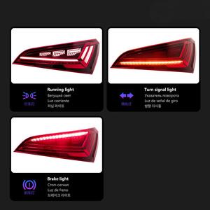 ไฟท้าย LED สำหรับรถยนต์ Q5 ปี 2008-2018 รุ่น TBZ005 พร้อมไฟเลี้ยวแบบไดนามิก ไฟเบรก ไฟถอยหลัง 12V เลนส์สีแดง รุ่นใหม่ - Product Image 5