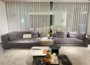 Tùy Chỉnh Sang Trọng Đồ Nội Thất Phòng Khách Đặt Phong Cách Bắc Âu Chính Hãng Da Cắt Sofa Cho Nhà Và Biệt Thự Sử Dụng - Product Image 3