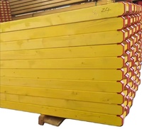 Export Grade H20 Timber Beam for Middle East Africa Market Modern Design Yellow Painted Lumber Outdoor Poplar