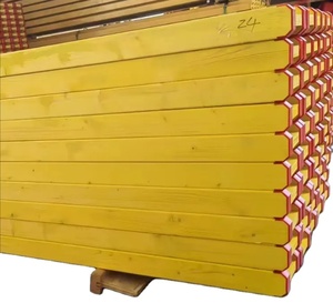 Exportqualität H20 Holzbalken für den Nahen Osten und Afrika Markt Modernes Design Gelb Lackiertes Bauholz für Außenbereich Pappelholz - Product Image 1