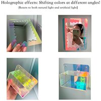 Kit d'accessoires pour casier scolaire : miroir magnétique, porte-stylo, tableau effaçable magnétique, marqueurs effaçables à sec