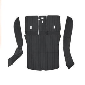 Pour Tesla modèle Y <span class=keywords><strong>TPE</strong></span> tapis de coffre <span class=keywords><strong>Tpe</strong></span> doublures de cargaison arrière pour modèle 3 Highland Oxford couverture de dossier de siège tapis de coffre protecteur de dossier de siège - Product Image 1