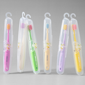1 cepillo de <span class=keywords><strong>dientes</strong></span> colorido para niños 10000 cerdas suaves cepillo de <span class=keywords><strong>dientes</strong></span> para niños de 2 a 6 años para bebés en <span class=keywords><strong>caja</strong></span> de PET - Product Image 5