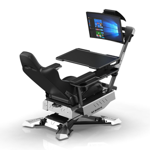 Silla de Juego Ergonómica KSM-GCN2, Cómoda y Económica, Tipo Cabina de Carreras, con Luces LED RGB - Product Image 2