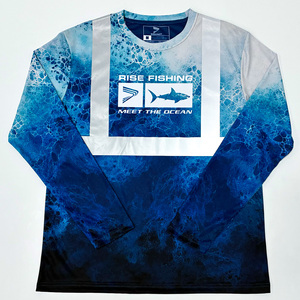 Chemises de pêche réfléchissantes pour hommes à manches longues UPF 50+ à séchage rapide pour les pêcheurs passionnés - Product Image 1