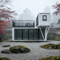 Maisonnette modulaire préfabriquée en métal sculpté de 40 pieds, style Apple Cabin, conforme aux normes australiennes, pour Australie