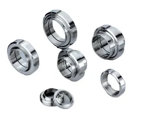 High quality Stainless Steel Hygienic ISO/IDF Unions for beverage (304/316L)