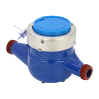 Low Starting Flow Rotary Vane Multi Jet Water Meter 0~30℃ Cold Water Meter Brass Iron Plastic Body Optional for Wholesale