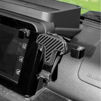 Boîte de rangement pour voiture Support de téléphone pour tableau de bord Support GPS Écran central Charge USB pour Suzuki Jimny JB74 JB64 4x4 Accessoires