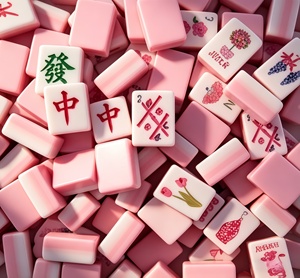 Tuiles de Mahjong Américain <span class=keywords><strong>3D</strong></span> en Relief de Luxe, 160 Pièces, Ensemble Personnalisé en Acrylique Étanche pour Piscine, Plage, Terrasse, Voyage - Product Image 4
