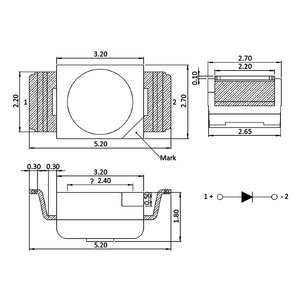 Hinchytek Chất Lượng Cao 5028 Xếp Núi Với Epistar Chip Siêu Flux Thông Minh <span class=keywords><strong>LED</strong></span> Ánh Sáng Đèn Nền <span class=keywords><strong>LED</strong></span> Ánh Sáng Trắng <span class=keywords><strong>SMD</strong></span> <span class=keywords><strong>LED</strong></span> - Product Image 2
