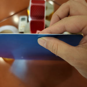 <span class=keywords><strong>Señal</strong></span> de tráfico deflectiva, seguridad de vehículos de movimiento lento, hoja de aluminio reflectante, <span class=keywords><strong>señal</strong></span> triangular de marcado trasero <span class=keywords><strong>para</strong></span> vehículos - Product Image 6