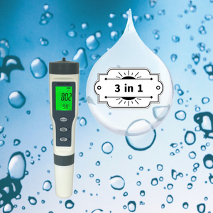 <span class=keywords><strong>Portable</strong></span> numérique 3-en-1 testeur de compteur d'eau température TDS <span class=keywords><strong>pH</strong></span> stylo IP67 étanche ODM personnalisation pour les tests de qualité de l'eau potable - Product Image 1