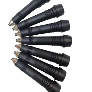 Aluminum Alloy Trekking Pole Toe <b>Caps</b> 7.6Cm Black Metal Tip For <b>Hiking</b> Walking Sticks Accessories - Product Image 2