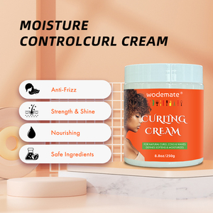 Produits de coiffage et de soin capillaire naturels et biologiques personnalisés : Gel, cire, <span class=keywords><strong>crème</strong></span> définissante pour boucles, pour femmes et hommes noirs - Product Image 4