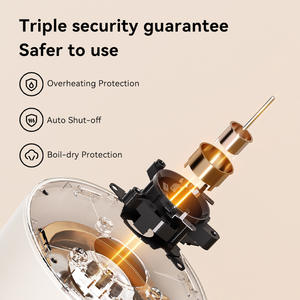 2L Double Wall Smart <b>Glass</b> <b>Electric</b> <b>Kettle</b> Portable for Home Hotel Use Temperature Control - Product Image 4