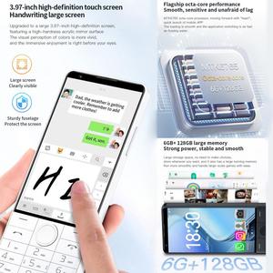 Teléfono Celular DOOV R70 Confiable Sin Cámara, Teclado, Android 13, MTK6765 Octa Core, 6GB 128GB, Pantalla Táctil de <span class=keywords><strong>4</strong></span> Pulgadas, 4G, Doble SIM - Product Image 2