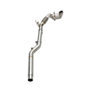 Downpipe Catalizado de Alto Flujo Personalizado para Audi Q3 2.0T 2019-2021 Boska Racing, Acero Inoxidable 304, 1.5mm de Grosor, 200 Celdas OPF/GPF, 3 Años de Garantía - Product Image 1